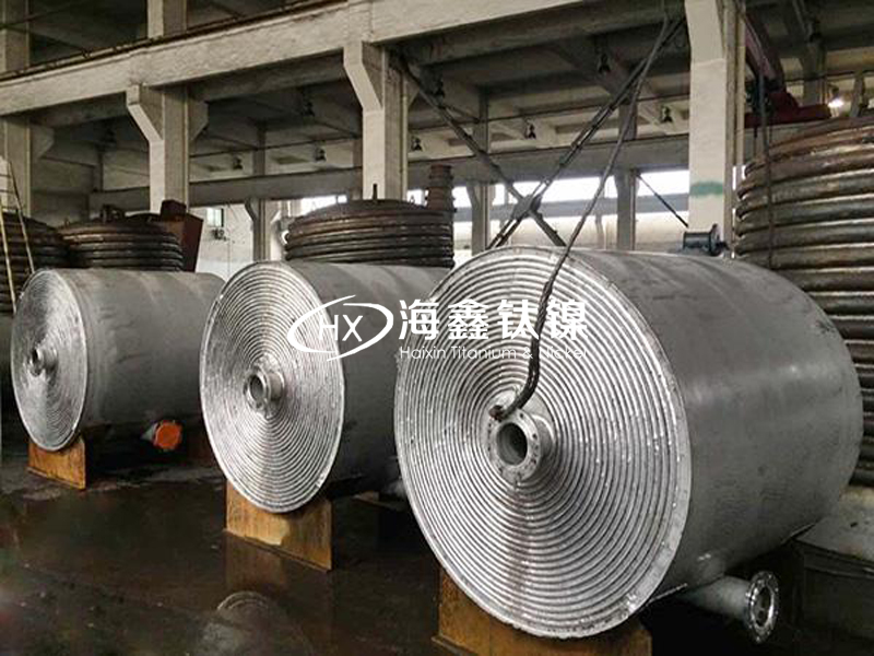 鈦螺旋板式換熱器